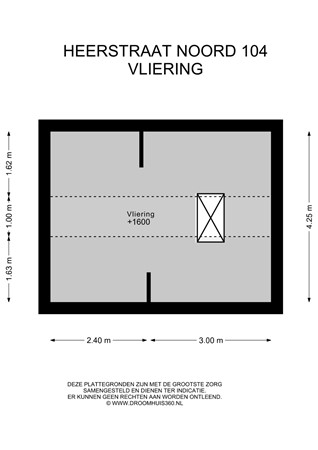 Floorplan - Heerstraat Noord 104, 6171 CK Stein